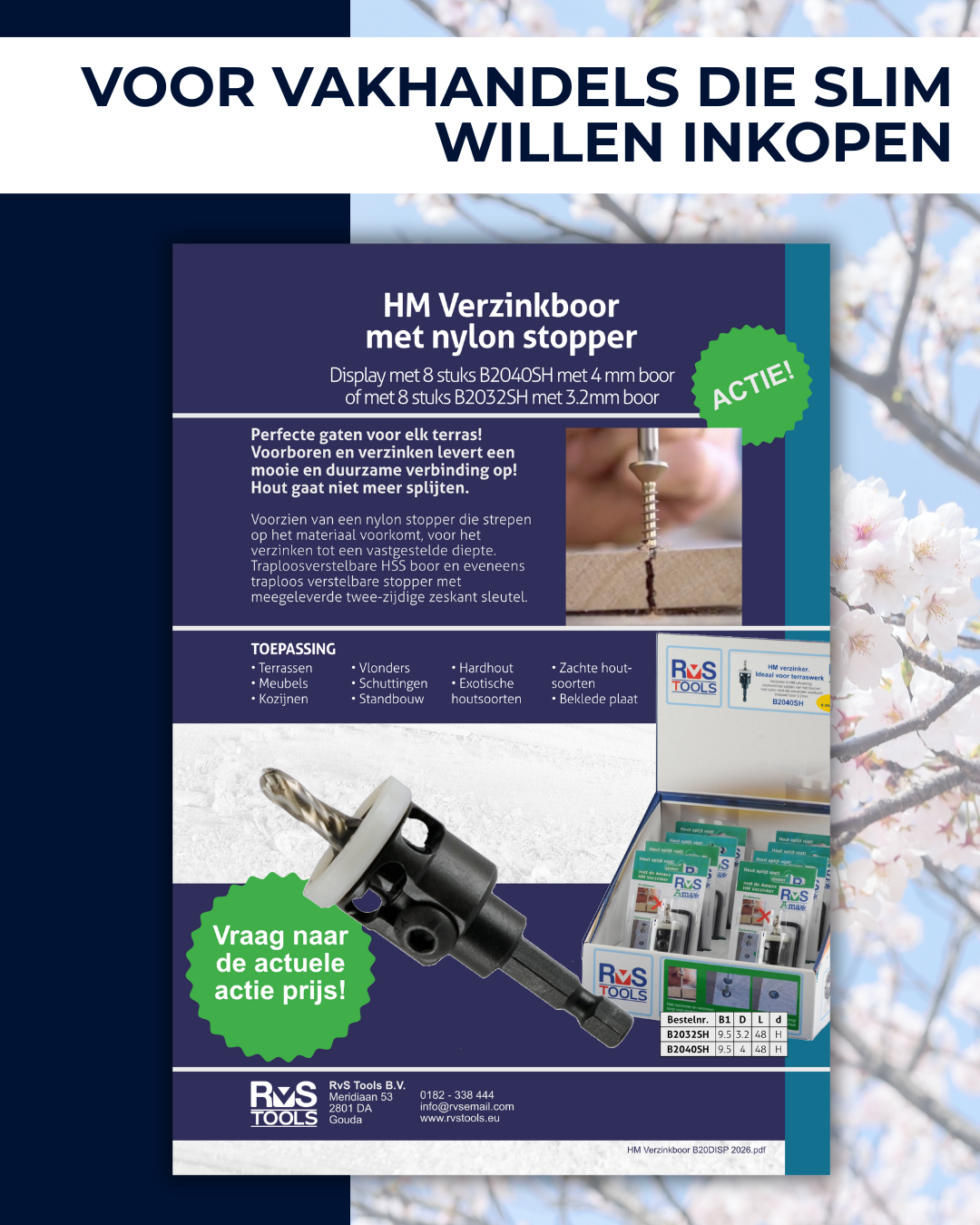 Folder voor vakhandel